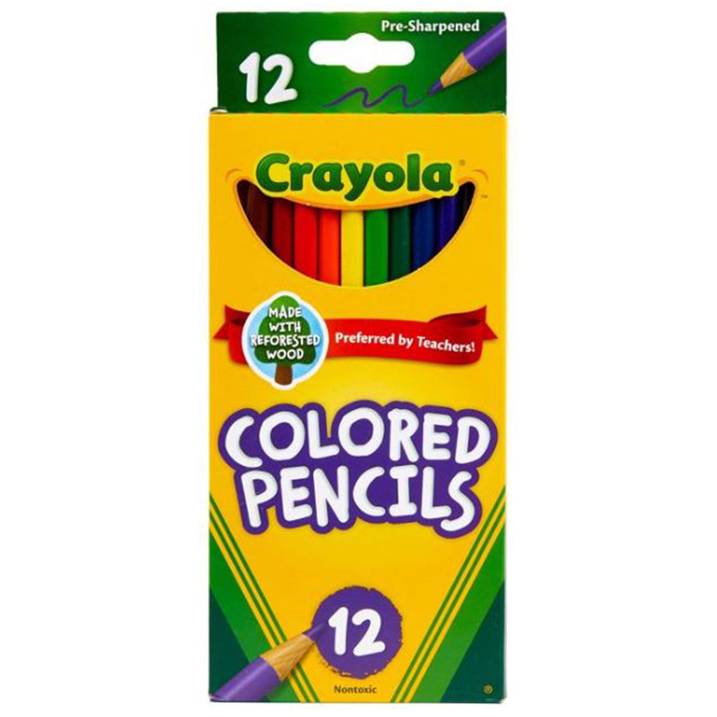 Crayola Colored Pencils 12 count - Radar Toys