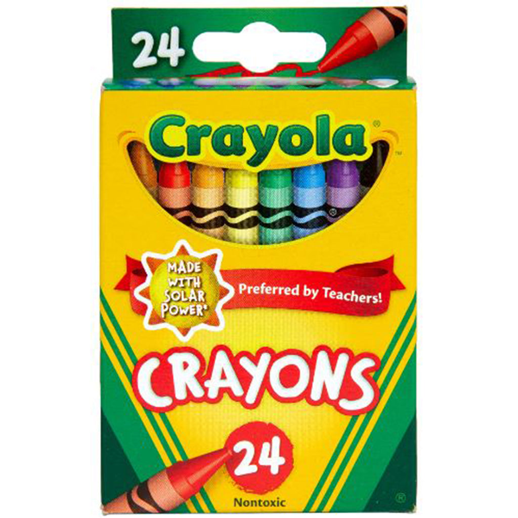 Crayola 24 Count Crayons Set - Radar Toys