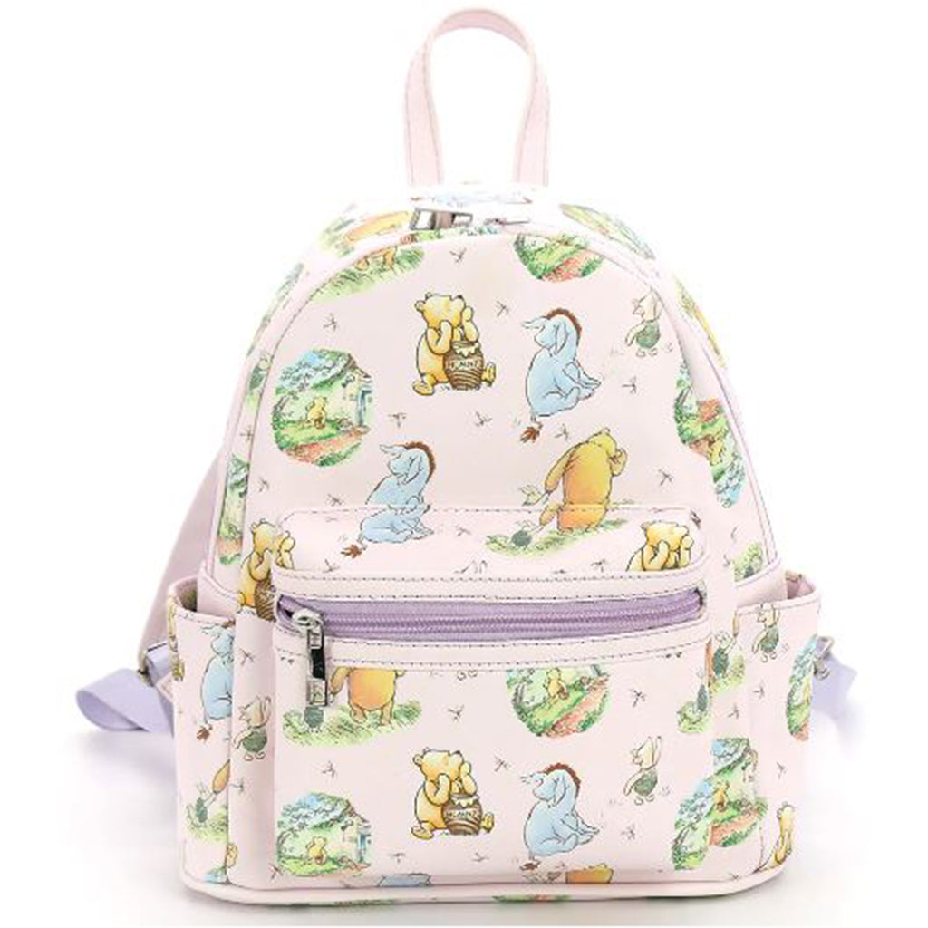 Comeco Winnie The Pooh AOP Mini Backpack In Vinyl