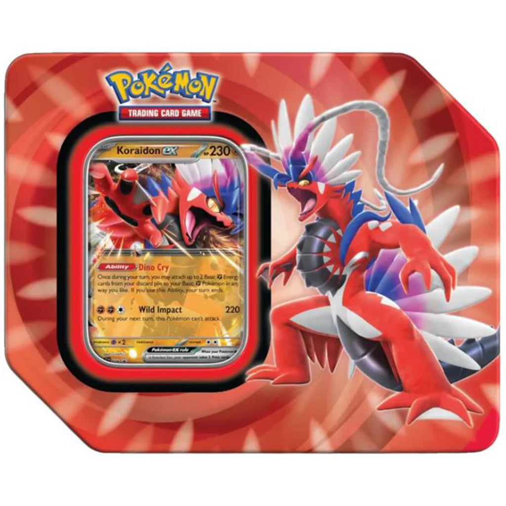 Pokemon TCG Scarlet And Violet Paldea Legends Tin