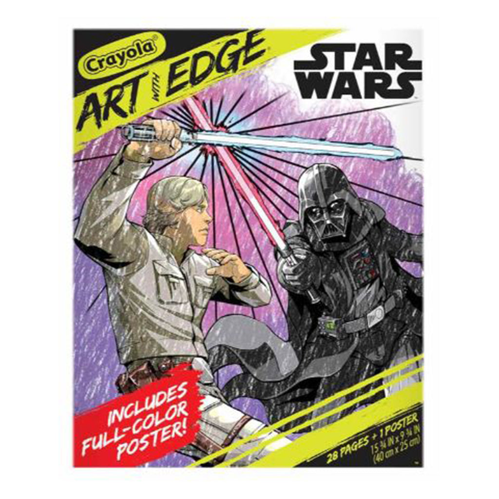 Crayola Star Wars Art With Edge Coloring Book - Radar Toys