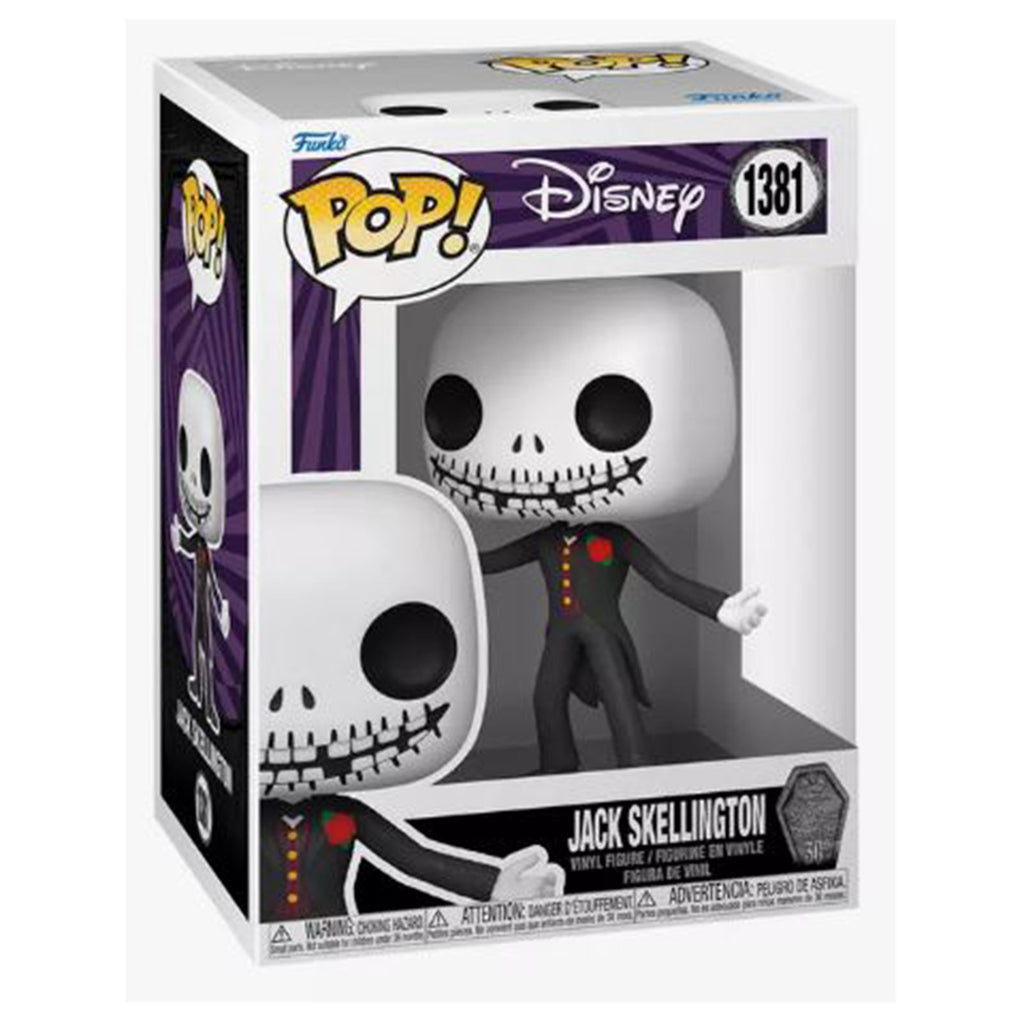 Funko Disney The Nightmare Before Christmas 30th Anniversary POP Jack Vinyl Figure