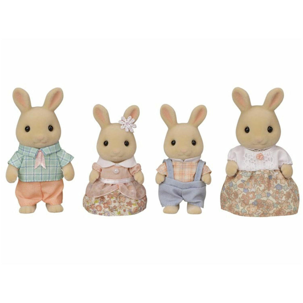 Calico Critters Milk Rabbit Family Figure Set CC2075