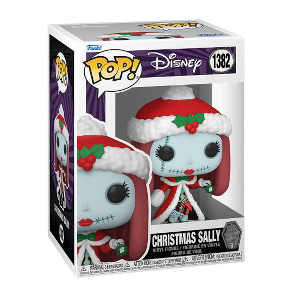 Funko Disney The Nightmare Before Christmas 30th Anniversary POP Christmas Sally Vinyl Figure