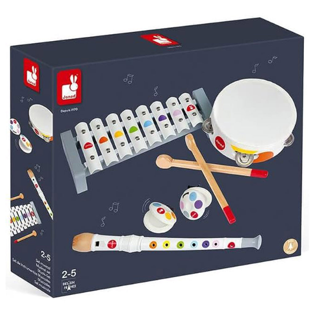Janod Confetti Wooden Musical Set