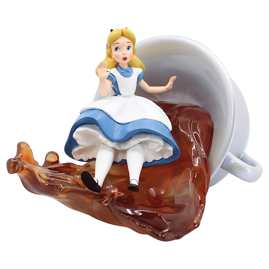 Enesco Disney 100 Years Of Wonder Alice And Teacup Figurine