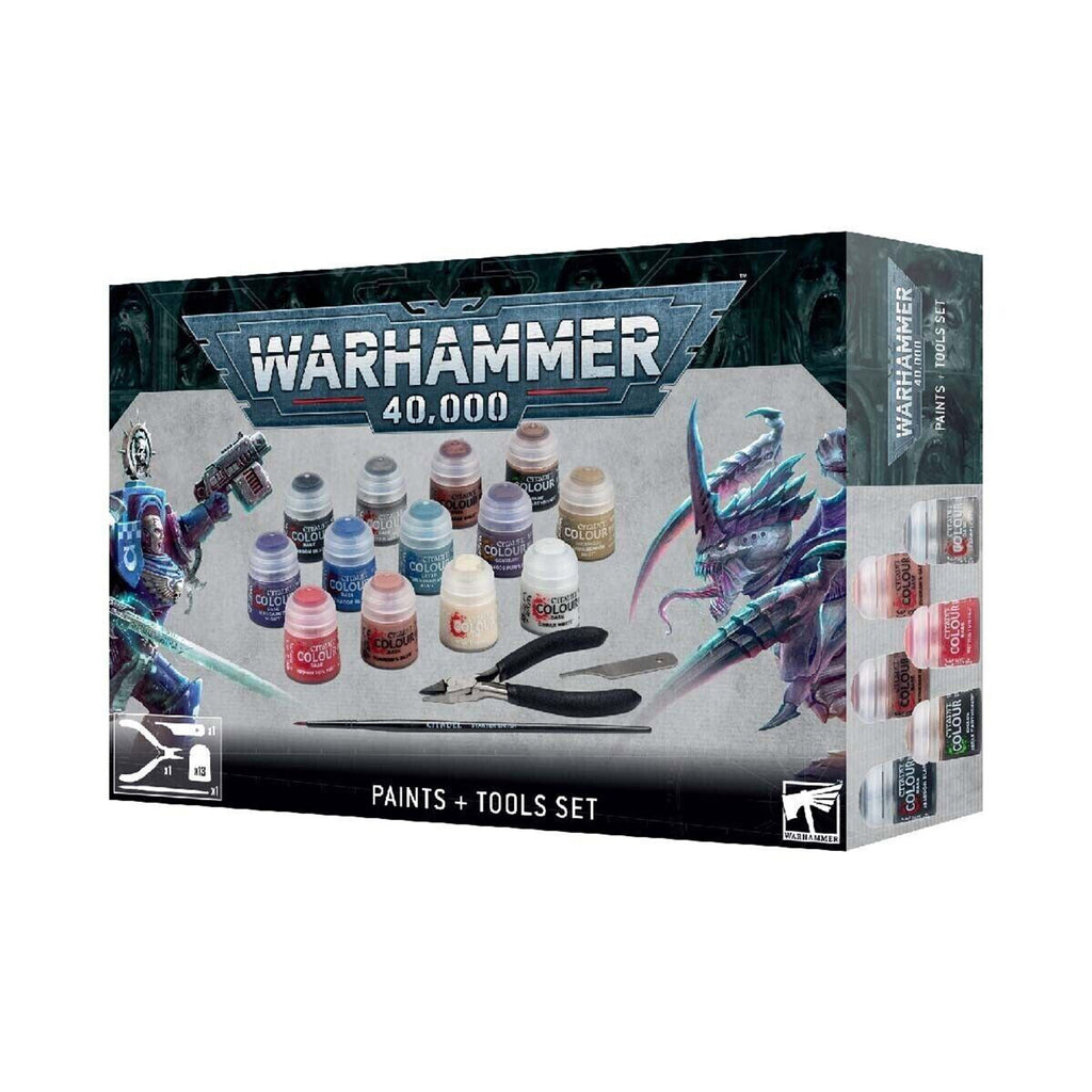 Warhammer 40,000 Paints And Tools Set - Radar Toys