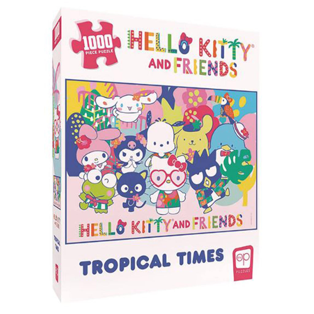 USAopoly Hello Kitty And Friends Tropical Times 1000 Piece Jigsaw Puzzle