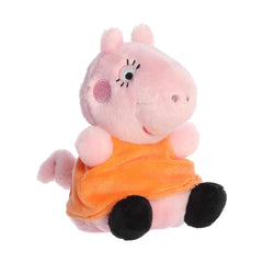 Aurora Palm Pals Peppa Pig Mummy Pig 5 Inch Plush Figure - Radar Toys