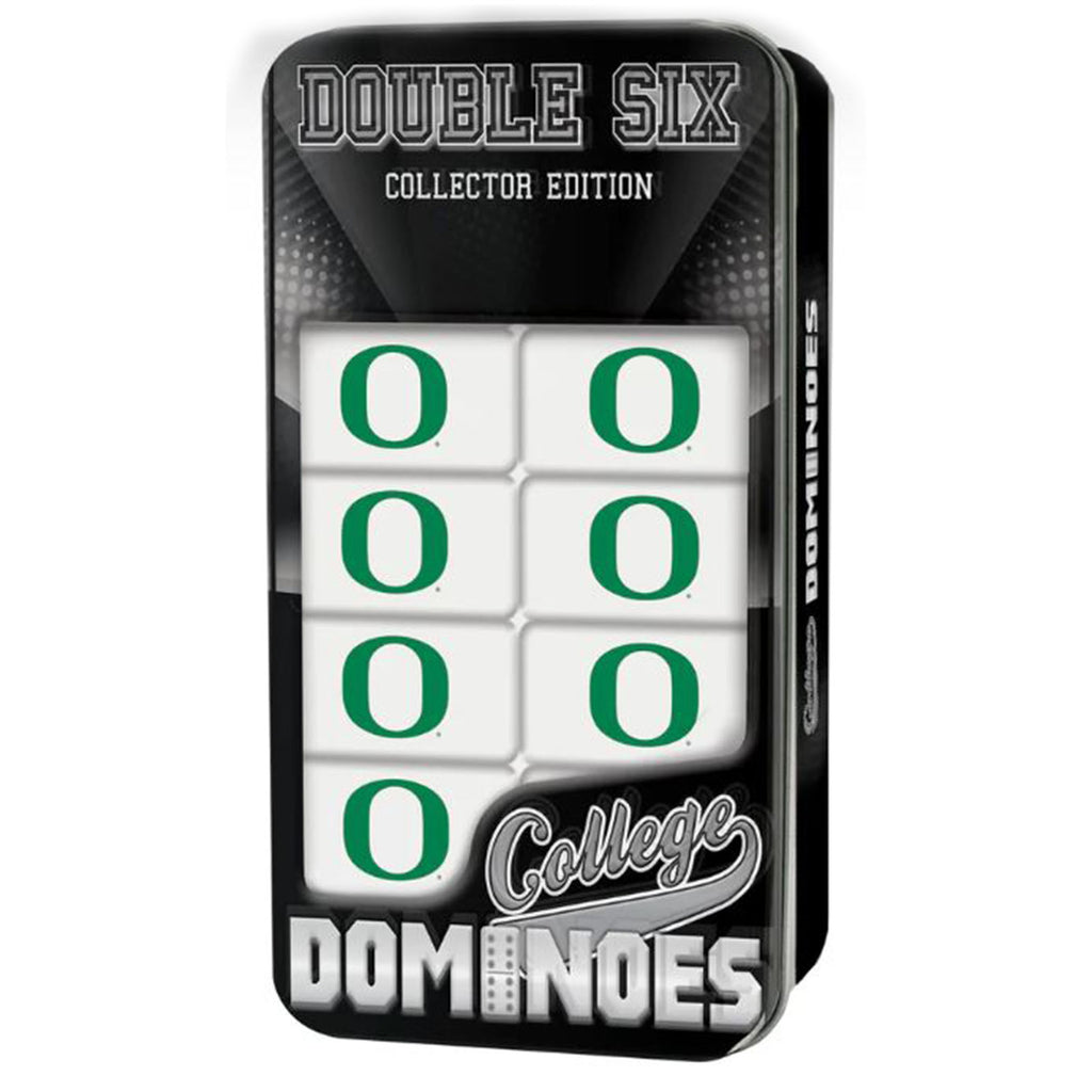 Masterpieces University Of Oregon Double Six Dominoes Set