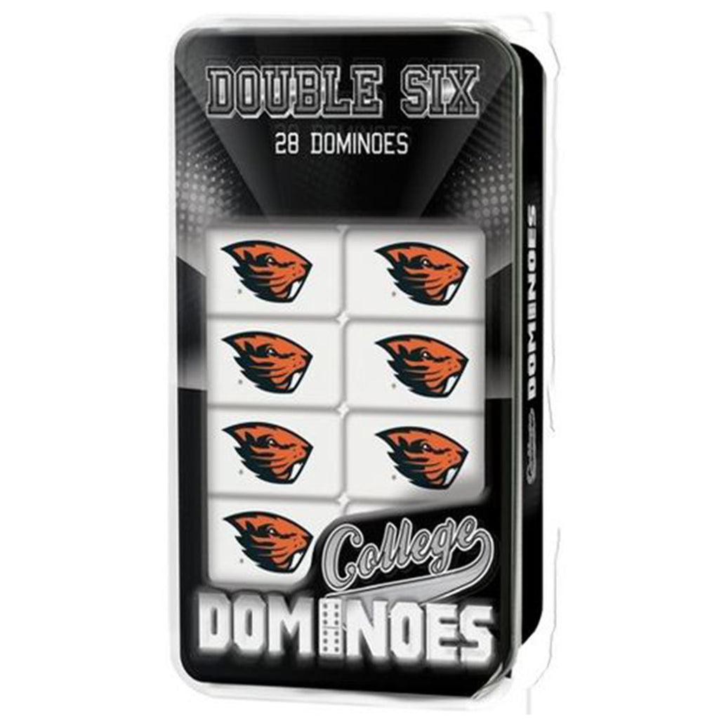 Masterpieces Oregon State University Double Six Dominoes Set - Radar Toys