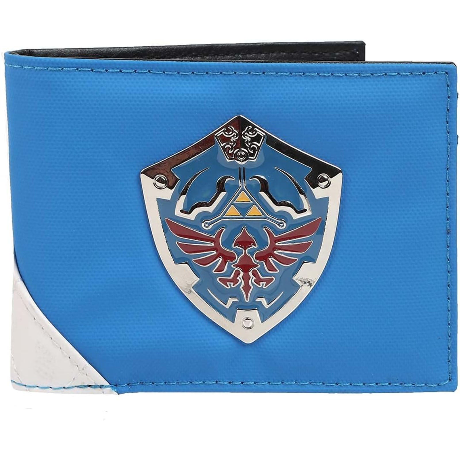 bioworld zelda mini backpack Legend of Zelda Metal Hyrule Crest Bi-Fold Wallet