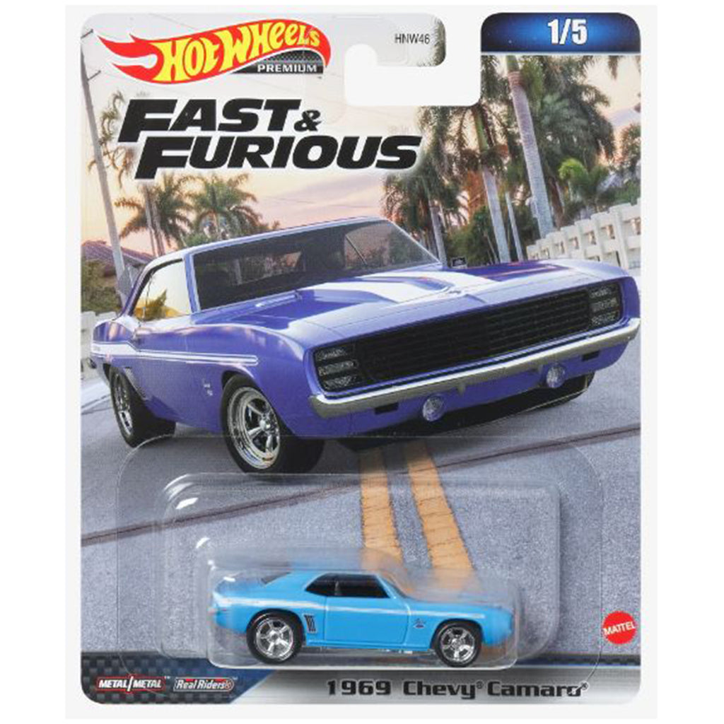 Mattel Hot Wheels Fast And Furious 1969 Chevy Camaro