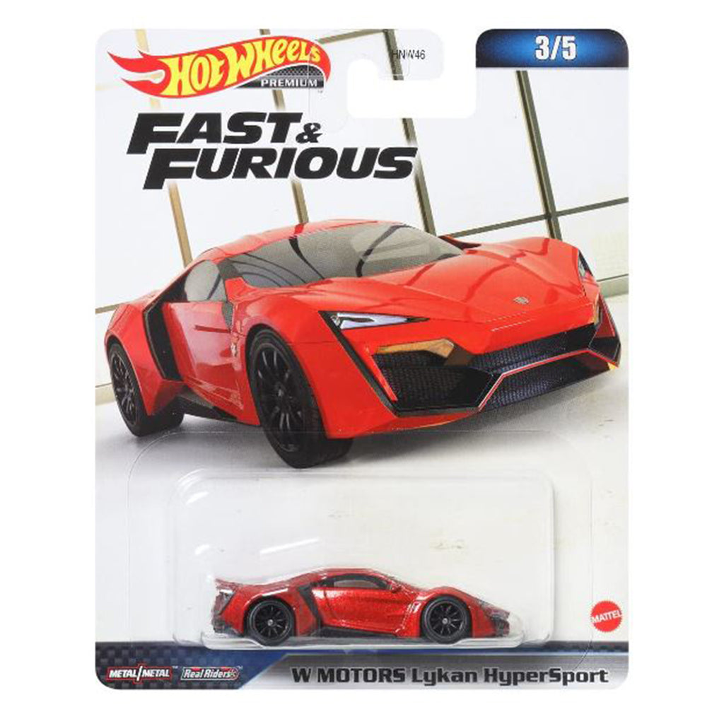 Mattel Hot Wheels Fast And Furious W Motors Lykan HyperSport