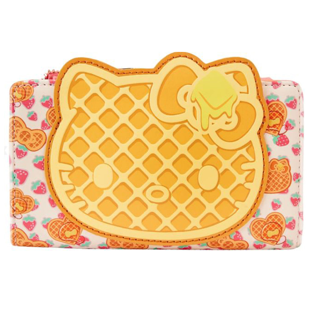 Loungefly Sanrio Hello Kitty Breakfast Waffle Flap Wallet
