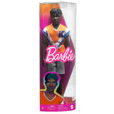 Mattel Barbie Ken Fashionistas Black Hair Orange Jersey 12 Inch Figure - Radar Toys