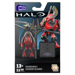 Mega Construx Halo Heroes Sangheili Honor Guard Building Set - Radar Toys