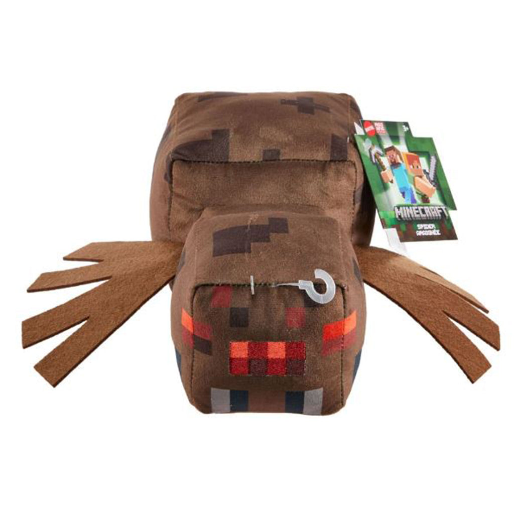 Mattel Minecraft Spider 8 Inch Plush Figure - Radar Toys