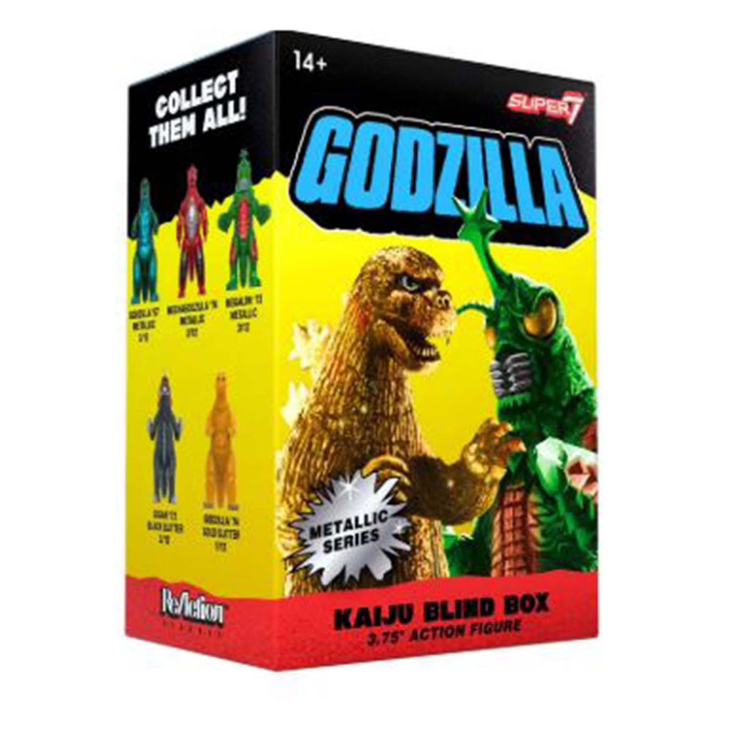 Super7 Godzilla Wave 05 Metallic Series Blind Box 3.75 Inch Action Figure