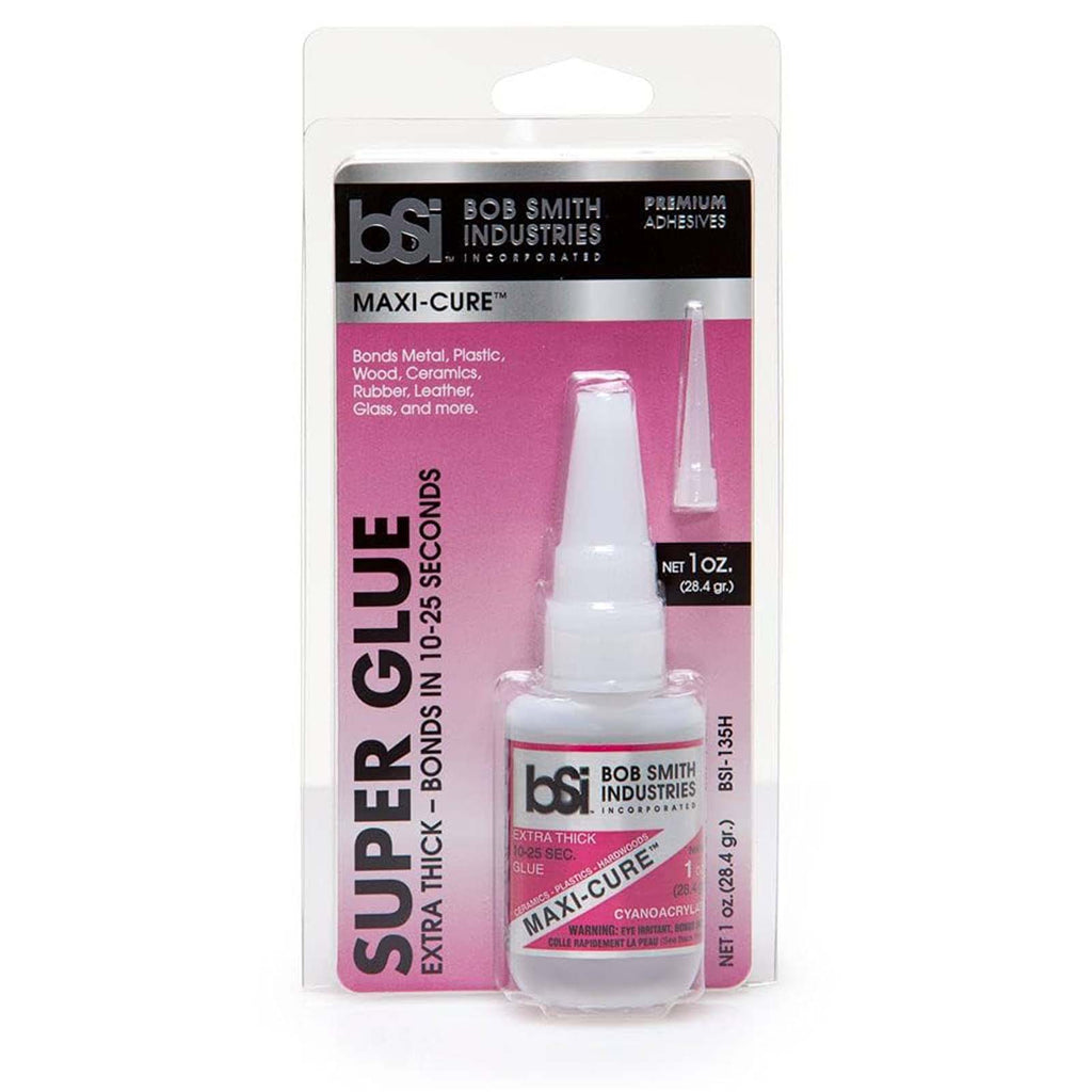 Bob Smith Maxi-Cure Extra Thick CA Pocket Super Glue 1oz