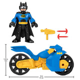 Fisher Price Imaginext XL DC Super Friends Batcycle And Batman Figure Set - Radar Toys