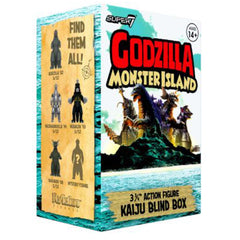 Super7 Godzilla Wave 07 Monster Island Single Blind Box 3.75 Inch Action Figure - Radar Toys