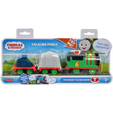 Fisher Price Thomas And Friends Talking Percy Motorized Talking Engine Set - Radar Toys