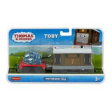 Thomas And Friends Toby Motorized Train Engine With Cargo - Radar Toys