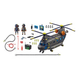 Playmobil City Action Tactical Unit Rescue Aircraft Building Set - Radar Toys