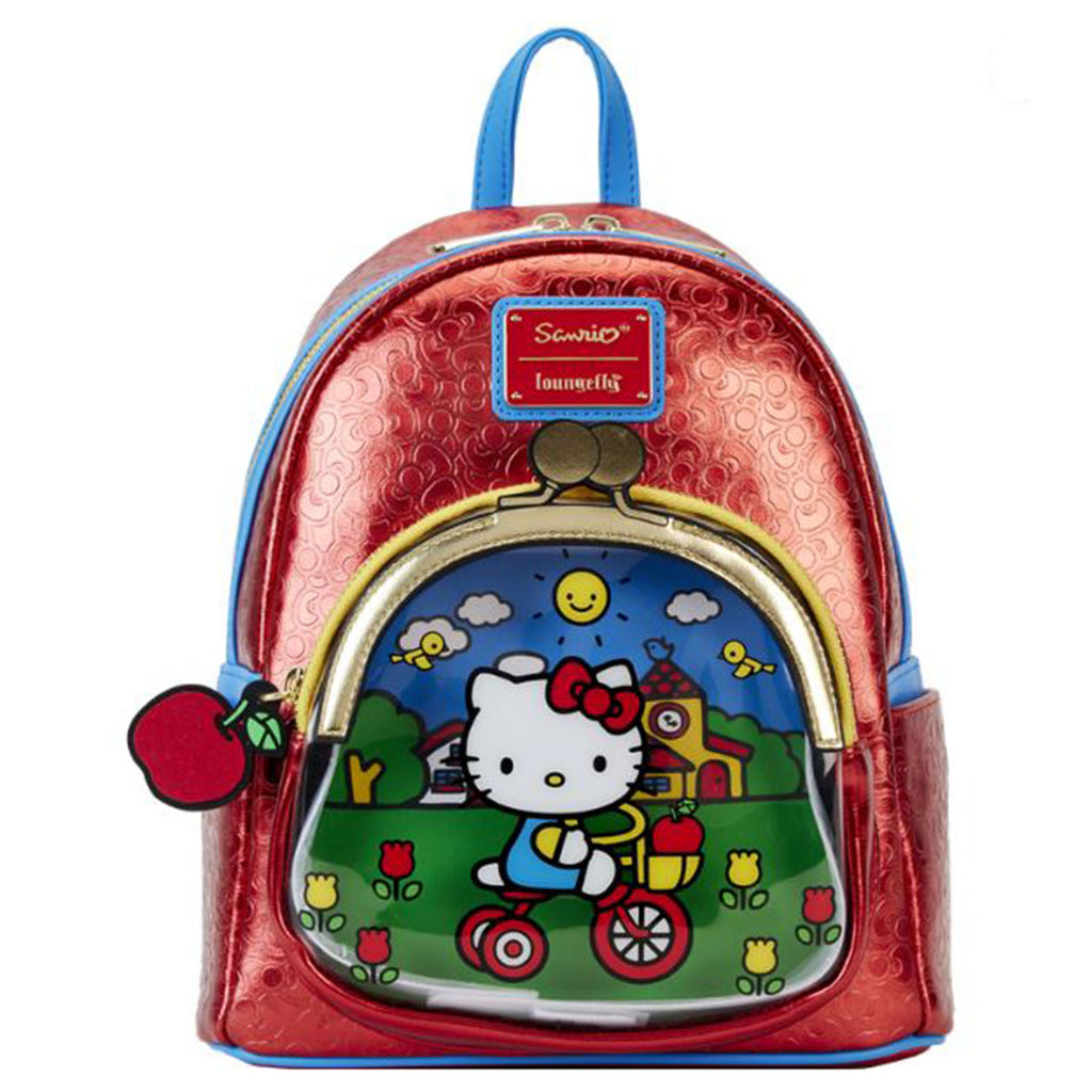 Loungefly Sanrio Hello Kitty 50th Anniversary Coin Bag Mini Backpack - Radar Toys