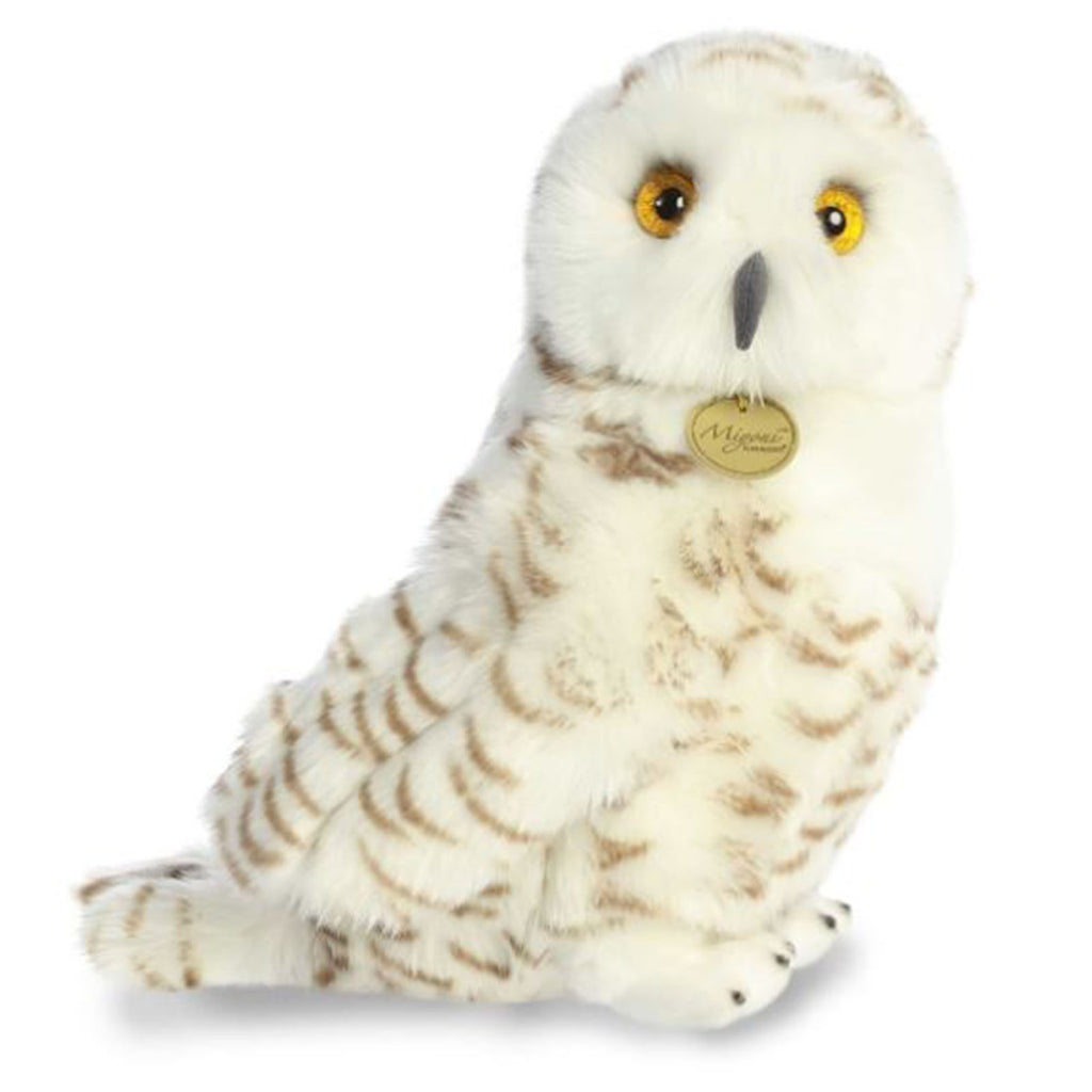 Aurora Miyoni Snowy Owl 15 Inch Plush - Radar Toys