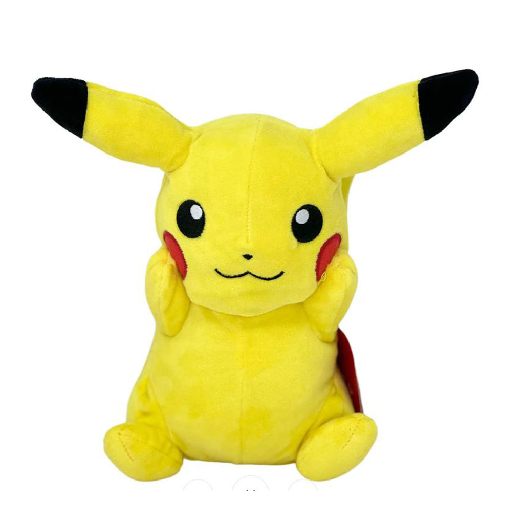 Jazwares Pokemon Pikachu Smiling 8 Inch Plush Figure