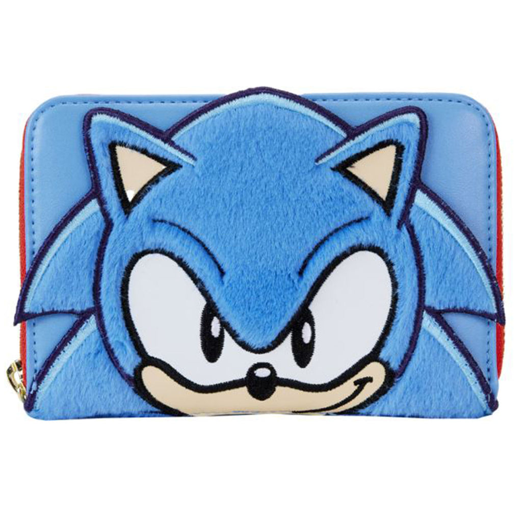 Loungefly SEGA Sonic The Hedgehog Classic Cosplay Zip Around Wallet