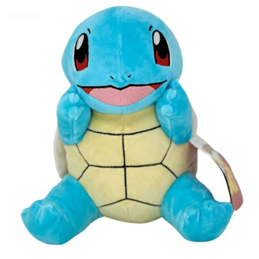 Jazwares Pokemon Squirtle Laughing 8 Inch Plush Figure