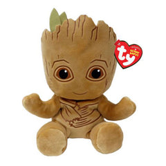 Ty Marvel Groot Floppy 7 Inch Plush Figure - Radar Toys