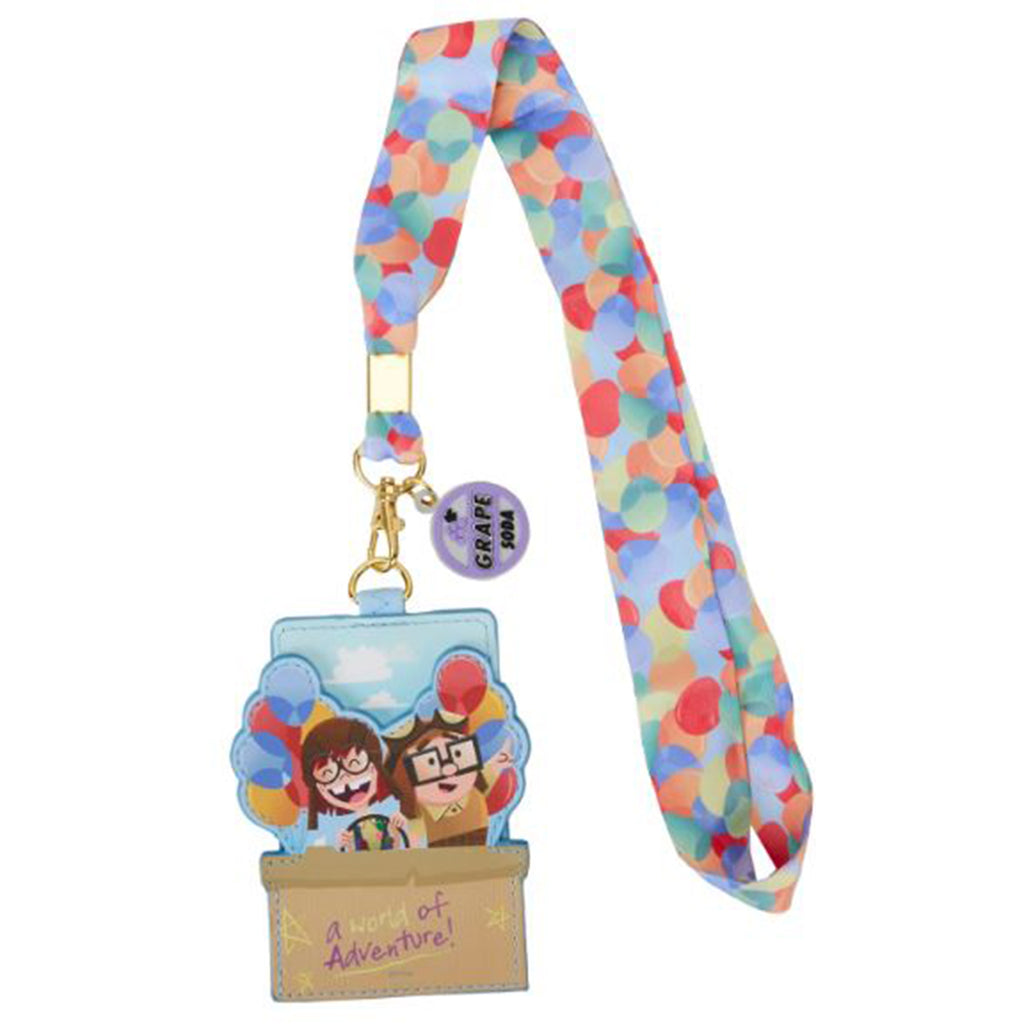 Loungefly Disney Pixar Up 15th Anniversary Lanyard With Cardholder - Radar Toys