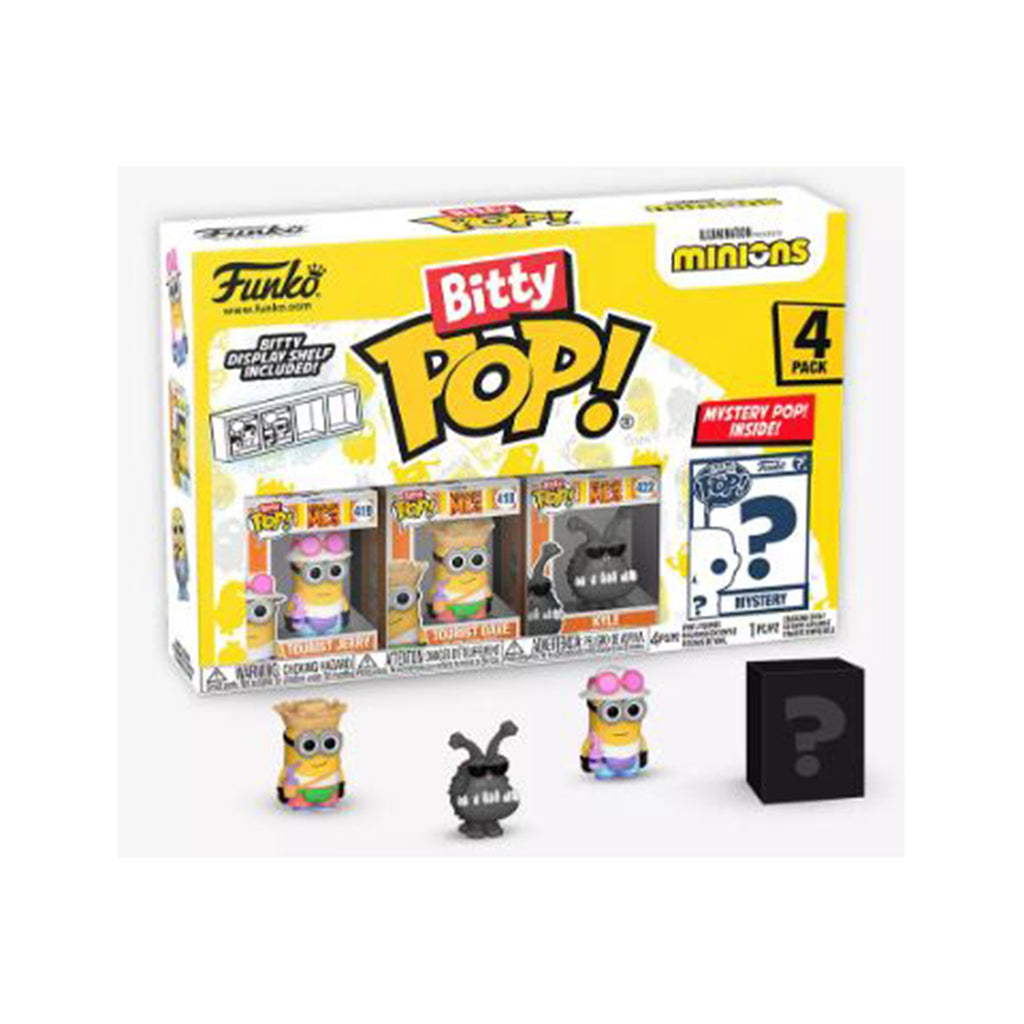 Funko Minions Bitty POP Tourist Jerry Vinyl Figure Set