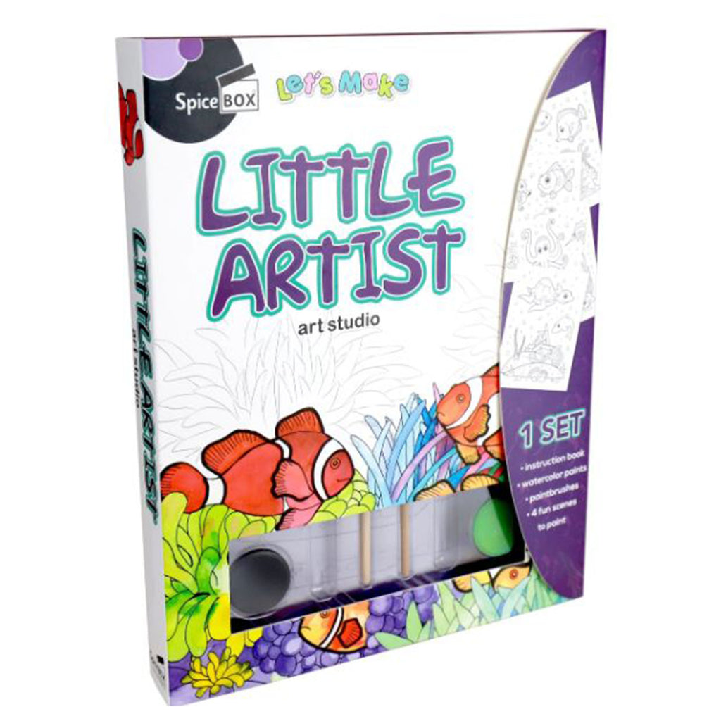 Spice Box Let's Make Little Artist Art Studio Set