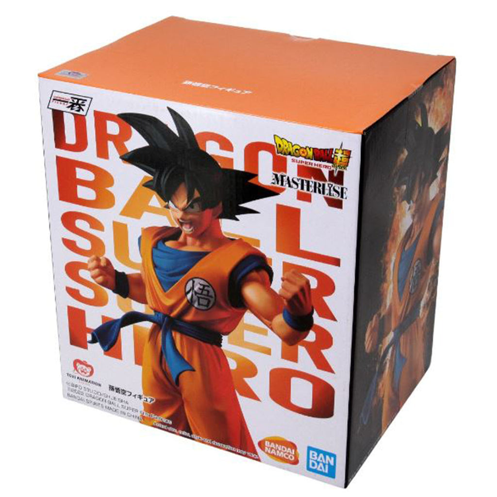Bandai Dragon Ball Super Masterlise Super Hero Son Goku Ichibansho Figure