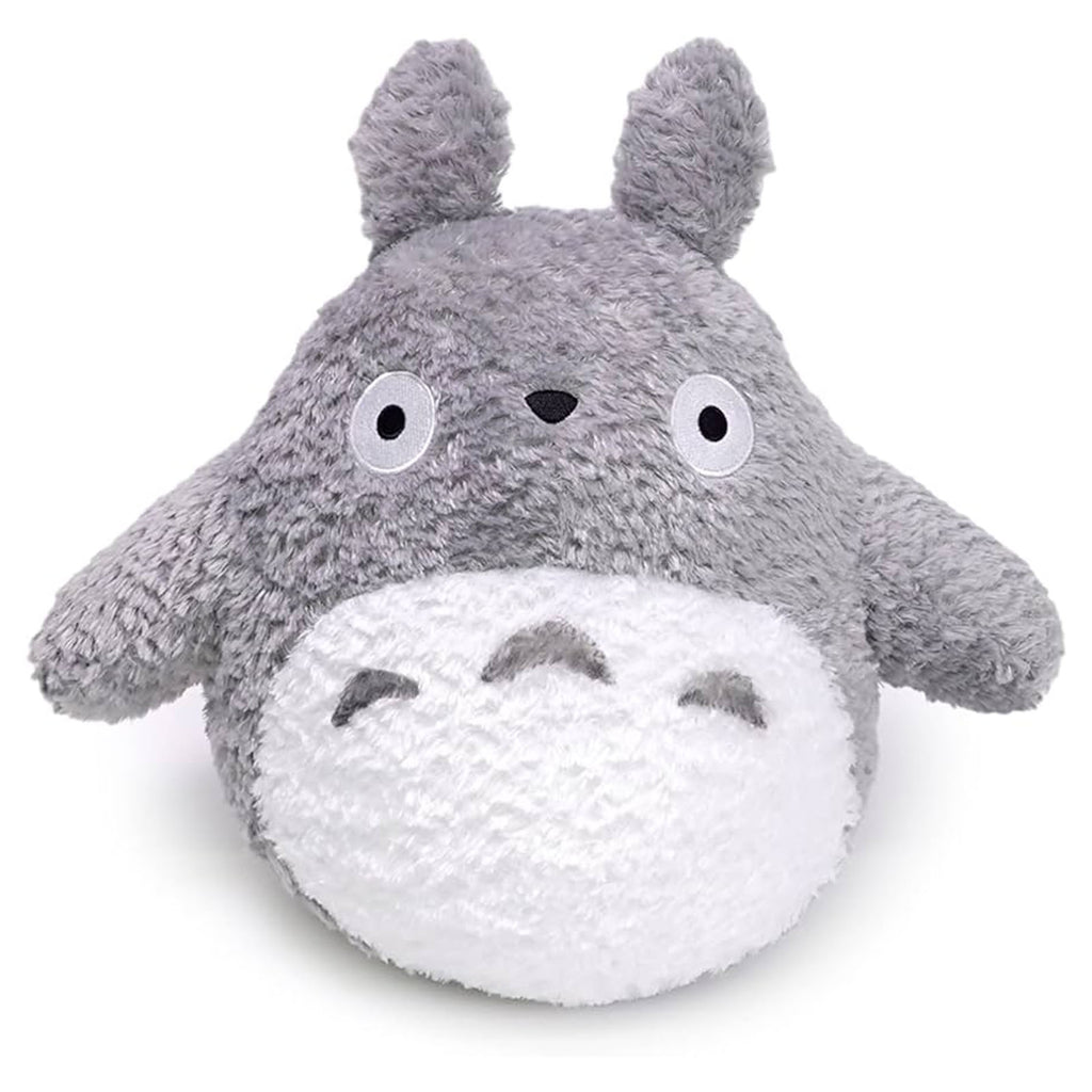 Bandai My Neighbor Totoro Fluffy Big Totoro Grey 13 Inch Plush Figure