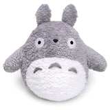 Bandai My Neighbor Totoro Fluffy Big Totoro Grey 13 Inch Plush Figure - Radar Toys