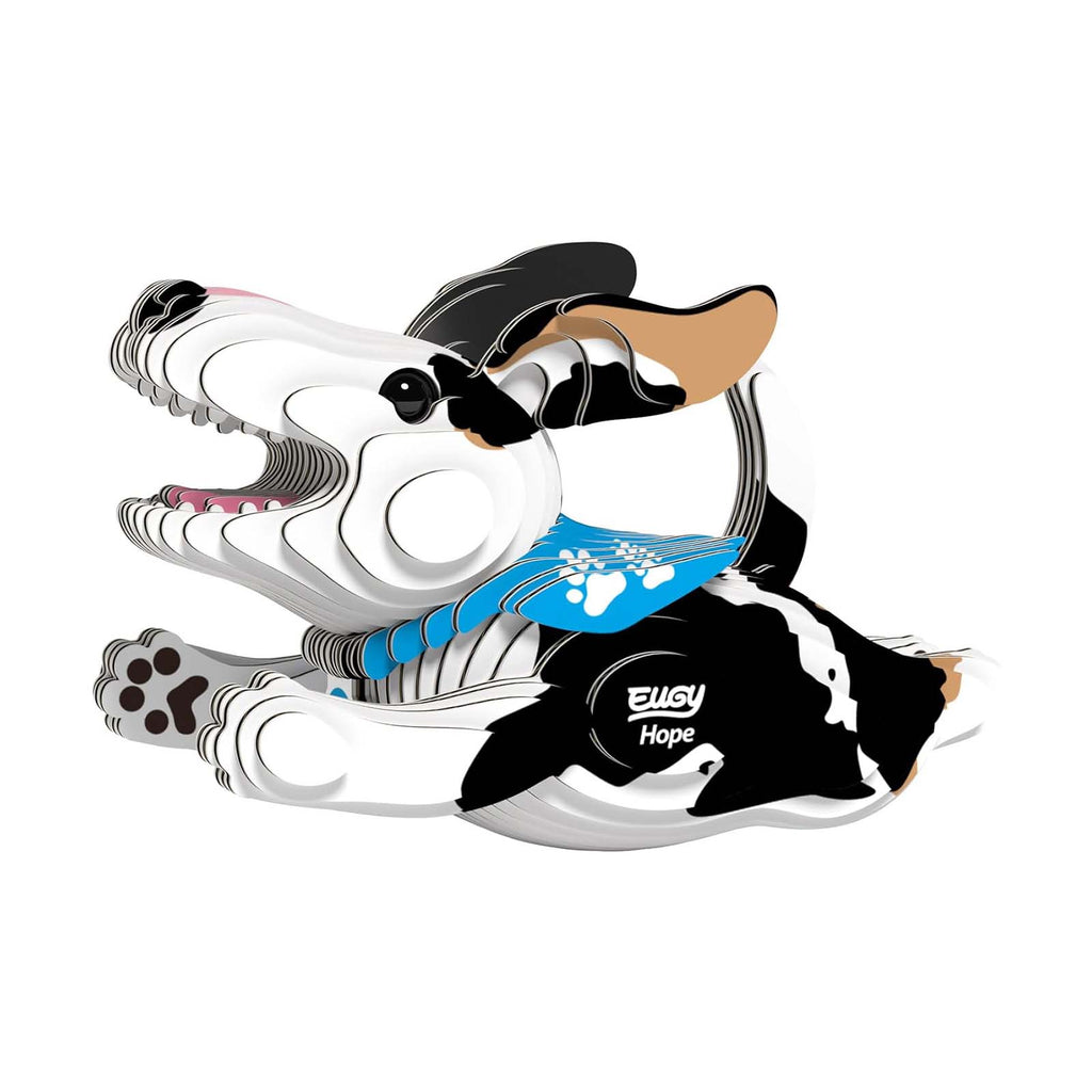 Eugy Dog Hope 3D Cardboard Model Kit