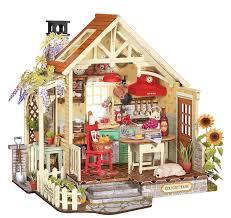 Rolife Sunlit Farmhouse Kitchen Secret Miniature House Set