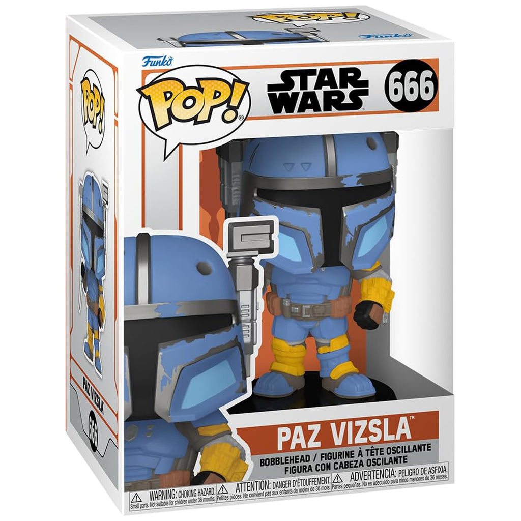 Funko Star Wars The Mandalorian S9 POP Paz Vizsla Vinyl Figure