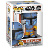 Funko Star Wars The Mandalorian S9 POP Paz Vizsla Vinyl Figure - Radar Toys