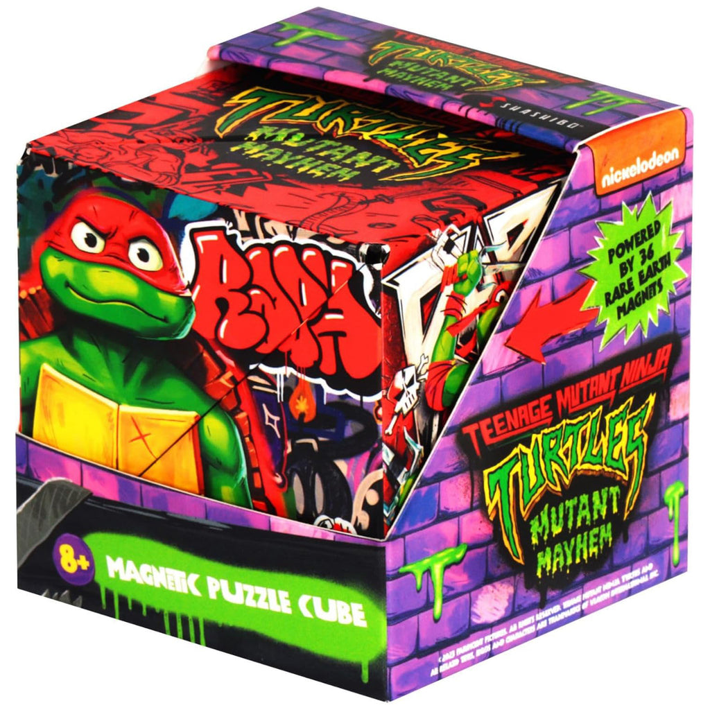 Fun In Motion Shashibo Teenage Mutant Ninja Turtles Mutant Mayhem Series 2 Raphael Puzzle - Radar Toys