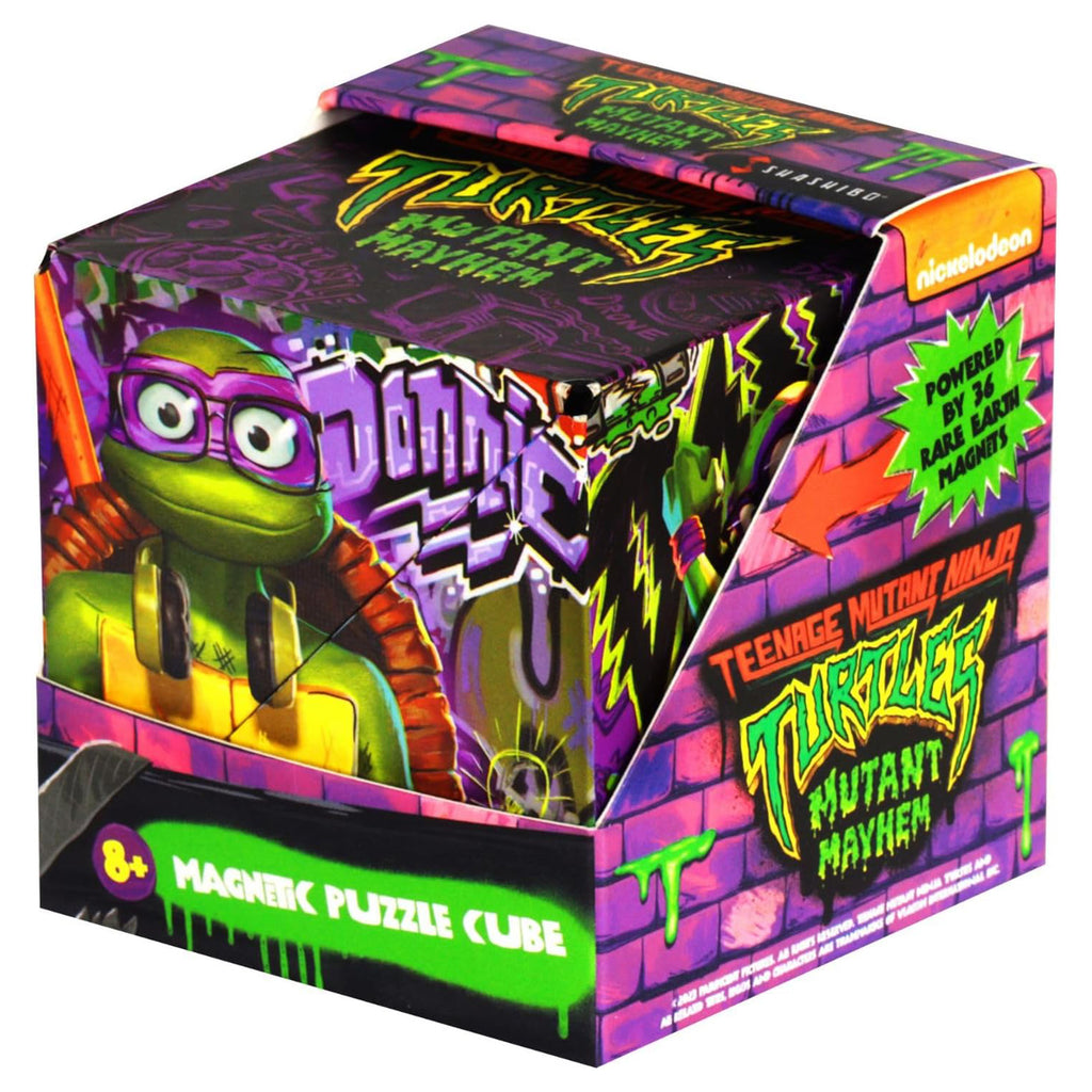 Fun In Motion Shashibo Teenage Mutant Ninja Turtles Mutant Mayhem Series 2 Donnie Puzzle - Radar Toys