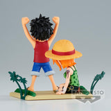 Bandai Banpresto One Piece WCF Log Series Luffy Nami Figure - Radar Toys
