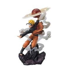 Bandai Naruto Shippuden Figuarts Zero Naruto Uzumaki Sage Art Lava Release Rasenshuriken Figure - Radar Toys