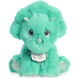 Aurora Precious Moments Tracy Triceratops 8.5 Inch Plush Figure - Radar Toys